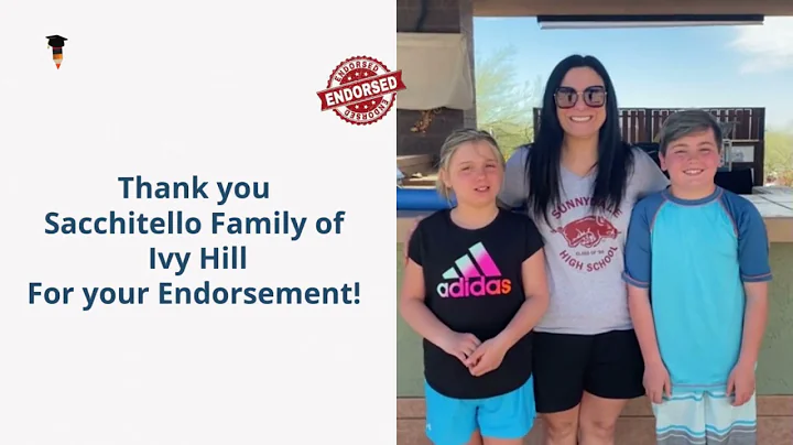 Sacchitello Family Endorsement