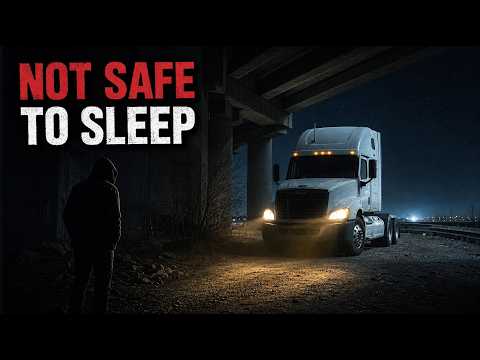 Why Most Truckers Refuse to Sleep at Truck Stops