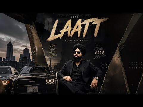 Laatt (Official song) AZAD | V Star | new punjabi song | letest punjabi song 