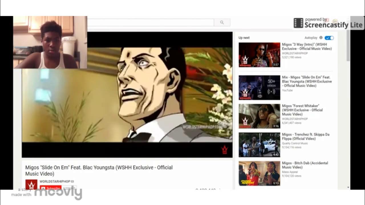 Migos feat. Black Youngsta " Slide On Em" ( Reaction video) YouTube