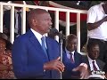 SAFARI YA CANAAN HAKUKUWA NA MAMBA DP RUTO HITTING AT RAILA