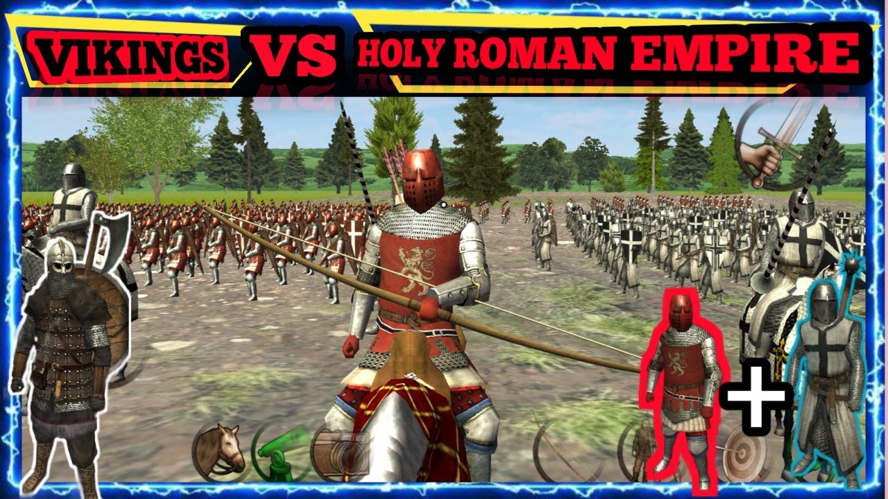 Cinematic battle of HOLY ROMAN EMPIRE vs VIKINGS steel and flesh 2