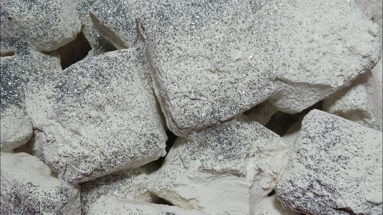 Rgc Block dusty and soft cornstarch over loaded rgc blocks/oddly satisfying/ASMR ...