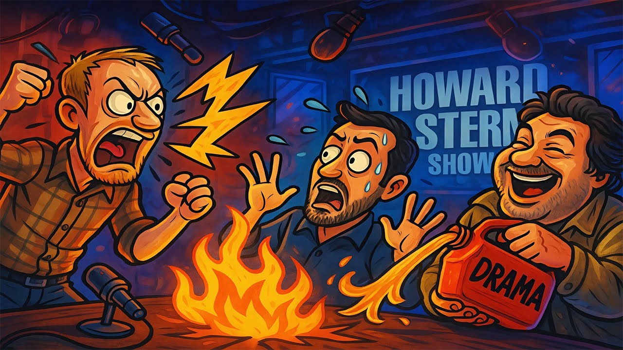 Richard Goes Savage on Sal — Artie Adds Fuel to Fire!🗣🔥 | Howard Stern Tv Show