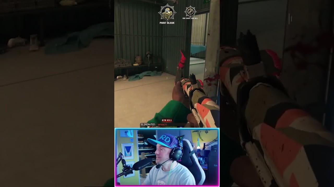 EASY DOES IT! Cheeky Point Blank Shot Subsonic! 