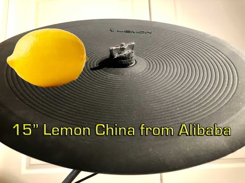 Lemon  China 15"  Electronic Cymbal