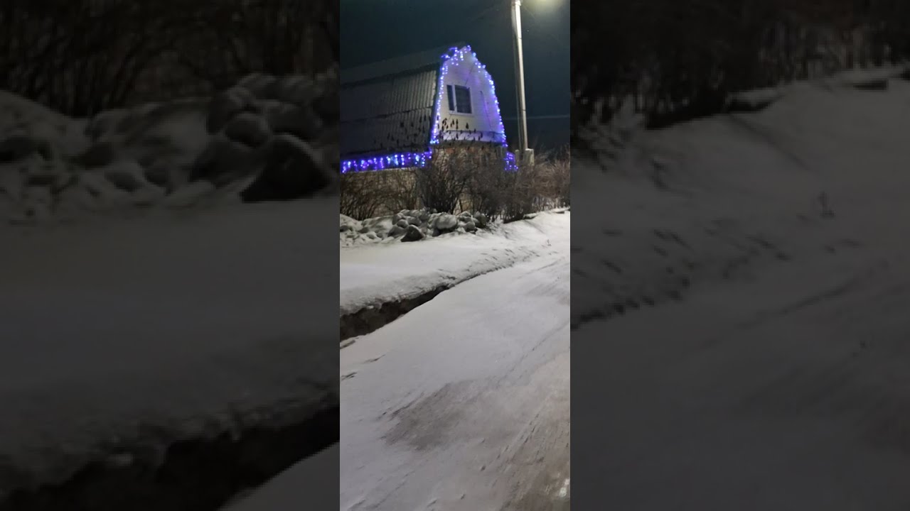 Прогулка по ночному Камышину.