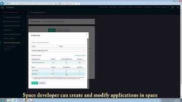 Spaces and Organizations Management on IBM Bluemix