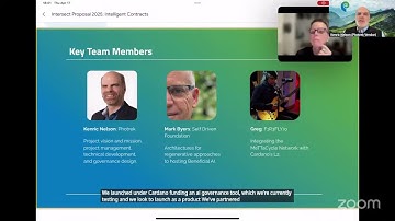 L2 Development Proposal for Cardano | Intersect Budget Presentation