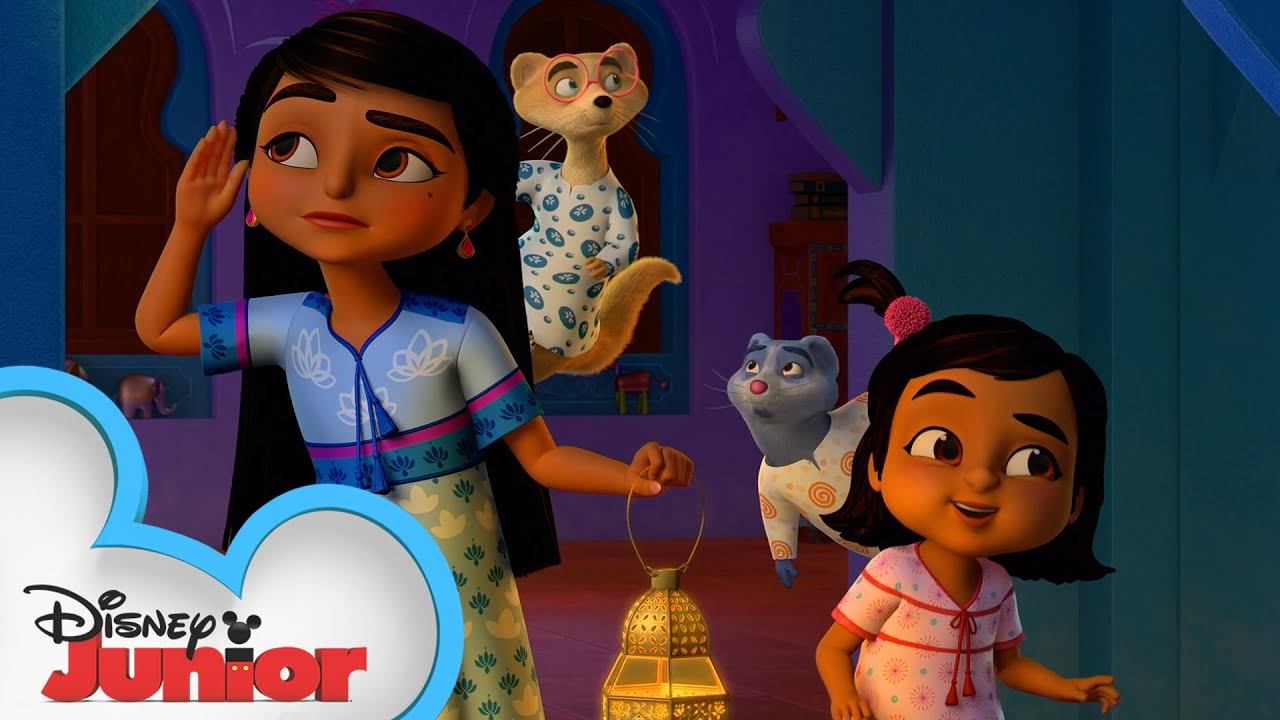 The Case Of The Slumber Party Ghost | Mira, Royal Detective | @Disney Junior