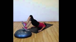 Hamstring Bridge Stompers (Bosu)
