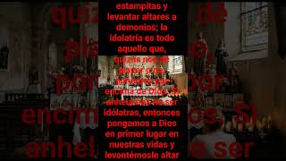 Solo ante nuestro Dios Todopoderoso debemos postrarnos!