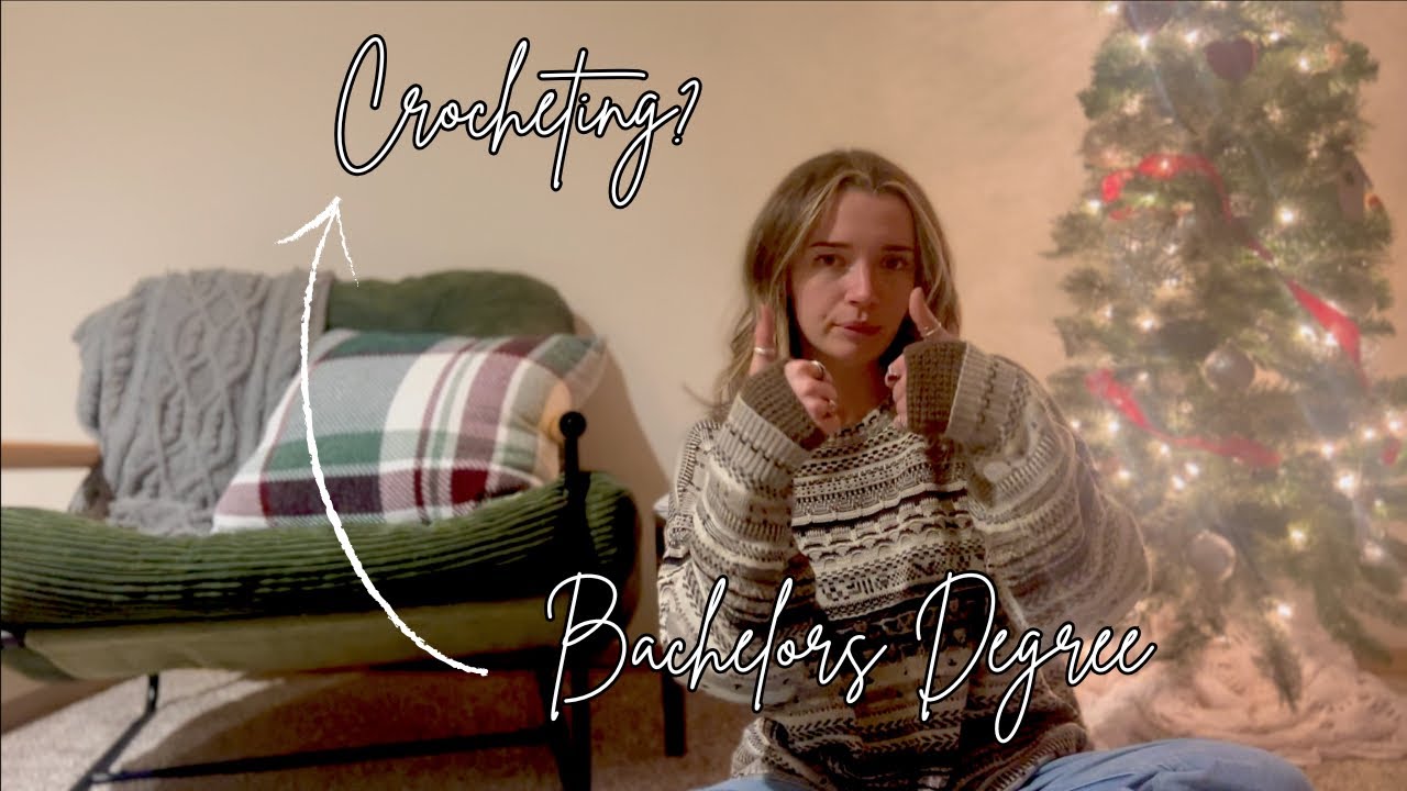 got a degree and now i crochet