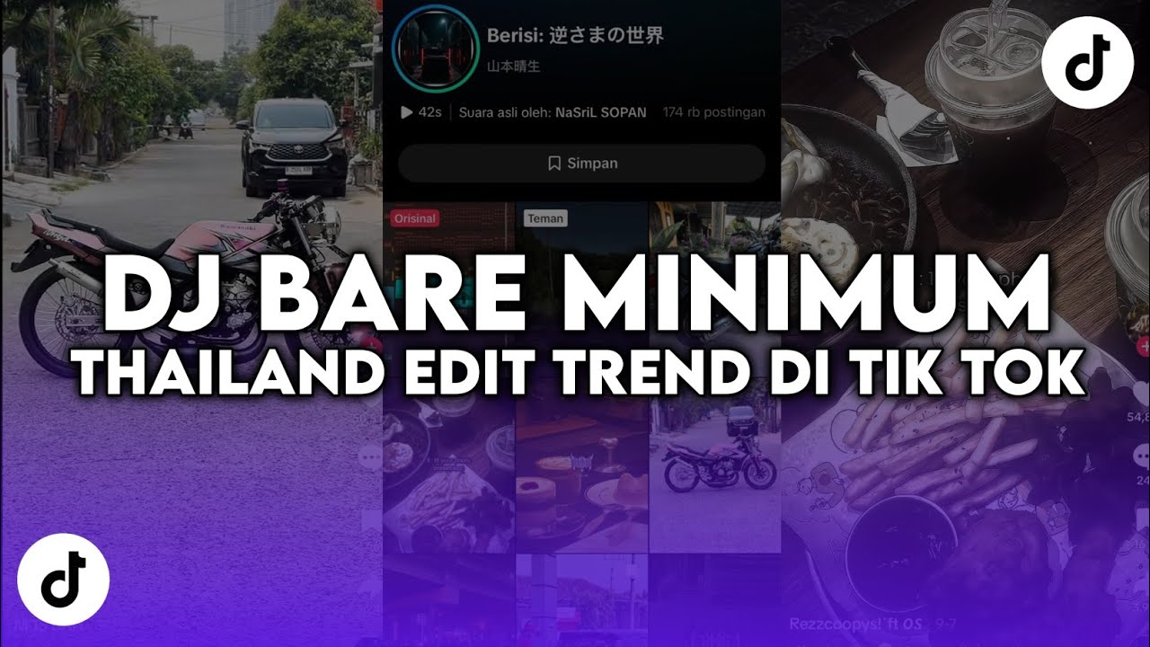 DJ BARE MINIMUM IPHONE KUPI THAILAND EDIT SLOWED REVERB SOUND NASRIL SOPAN VIRAL TIK TOK TERBARU!!!