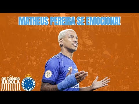 MATHEUS PEREIRA FALA SOBRE SAÚDE MENTAL E A AFIRMA QUE QUER CONTINUAR NO CRUZEIRO!