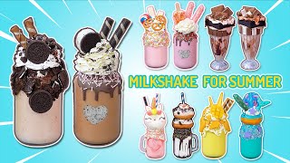 Easy Milkshake Recipe For Summer  | How To Make Milkshake At Home