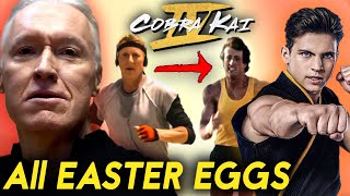 Cobra Kai Season 4 - All Easter Eggs, Callbacks & References Breakdown + Things You missed!