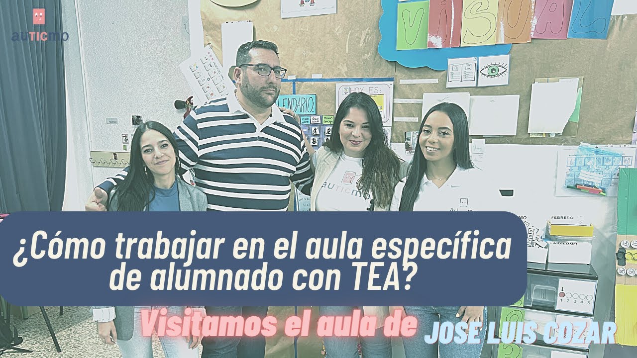 👨‍🏫¿Cómo es trabajar en el AULA ESPECÍFICA de alumnado con TEA?👨‍🦲 Visitamos el aula de José Luis 🏫