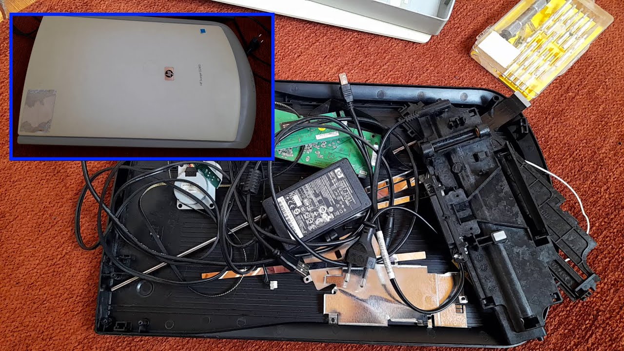 Сканер HP ScanJet G2410. Что можно взять DIY-щику