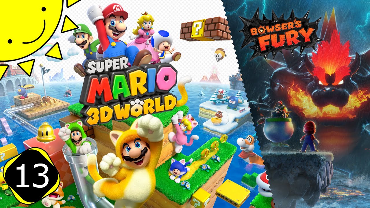 Let's Play Super Mario 3D World | Part 13 - Mario Galaxy | Blind Gameplay Walkthrough