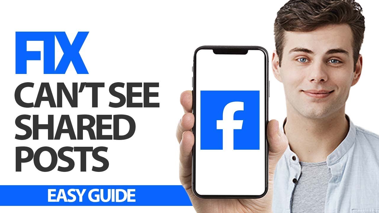How To Fix Facebook App Can't See Shared Posts | Final Solution