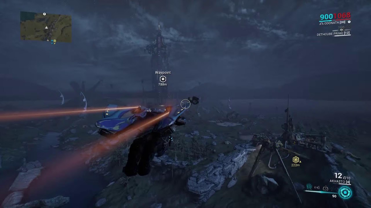 Warframe Cetus Infestation event with Eidolon Phylaxis