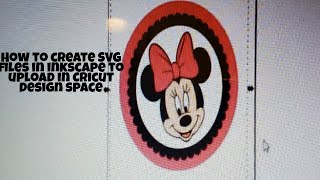 How to create SVG files in Cricut and Inkscape an upload in Cricut Design Space