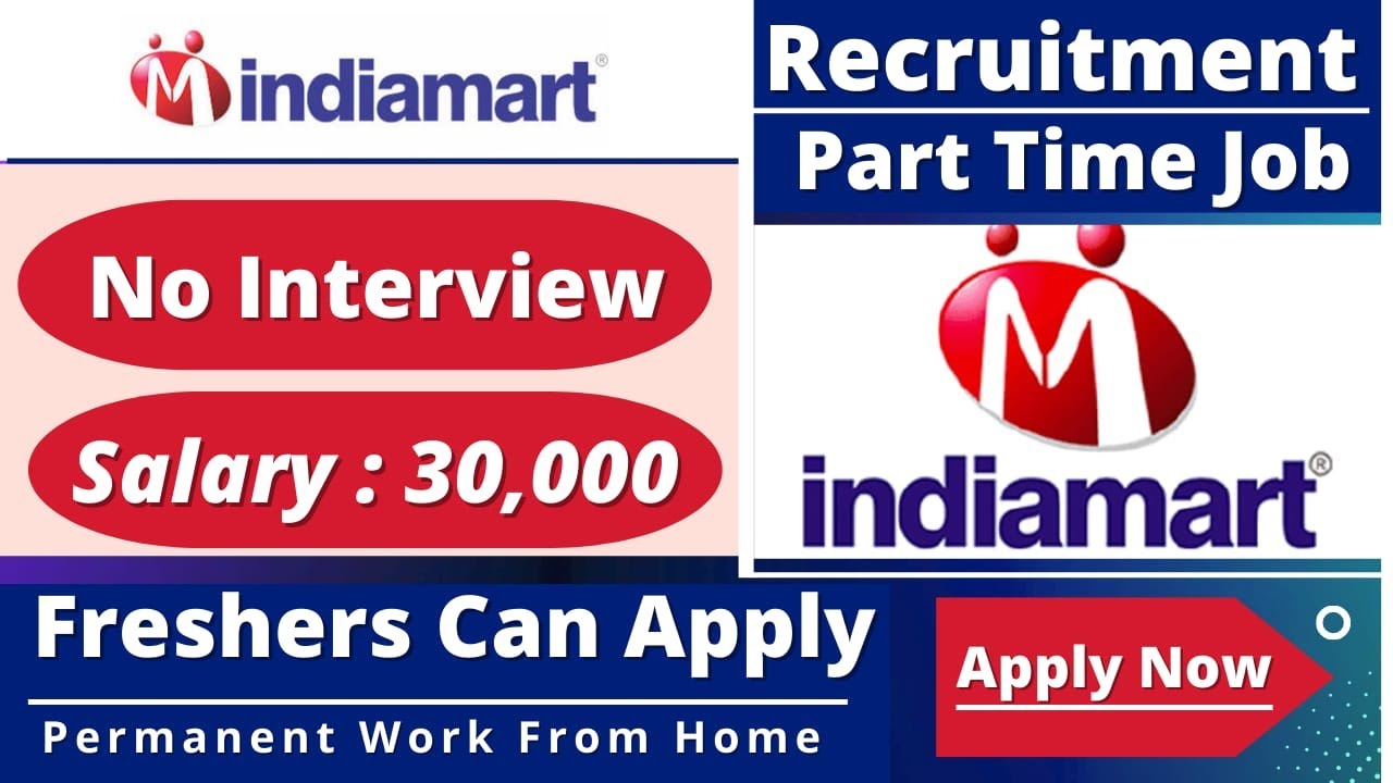 Indiamart me job kaise paye | part time jobs for students | Indiamart work from home