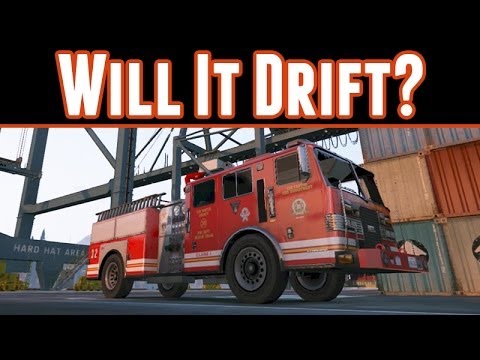 games people play Grand Theft Auto 5 : Will It Drift? Firetruck