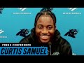 Curtis Samuel addresses his involvement in the game plan