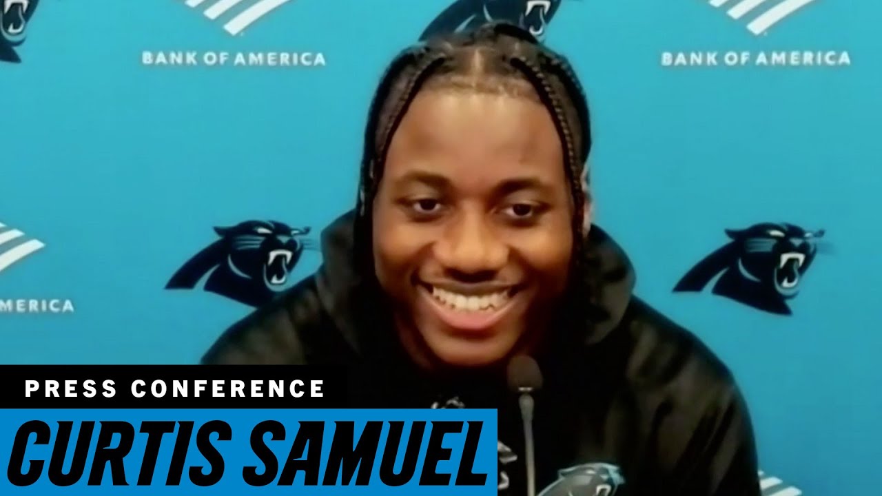 Curtis Samuel addresses his involvement in the game plan