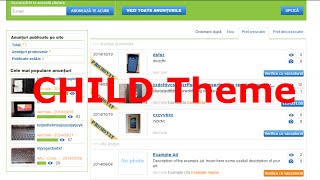 Creaza o tema child pentru temele osclass.