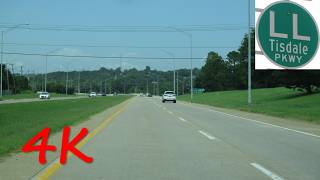 ⁴ᴷ L. L. Tisdale Parkway northbound [4K VIDEO]