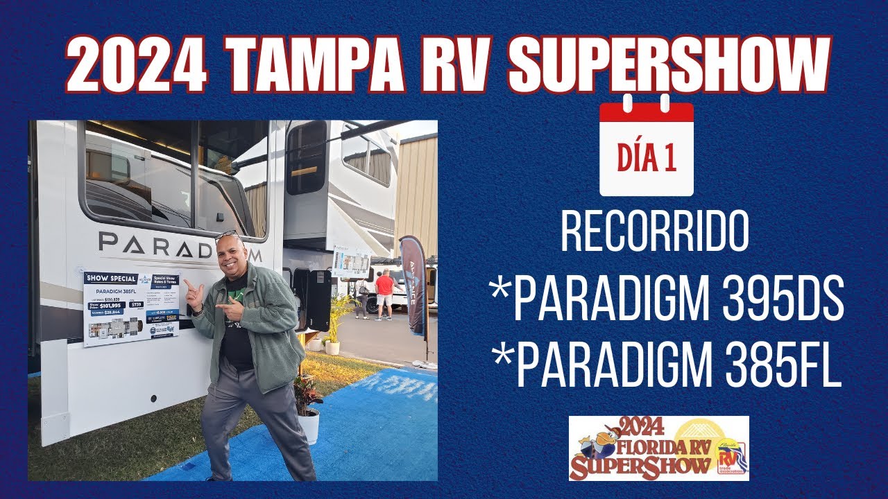 TAMPA RV SuperShow 2024 / RVlife YouTube