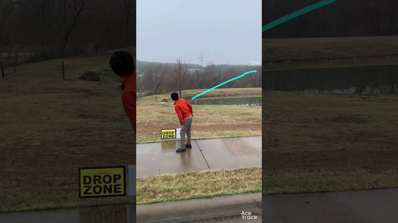 Brazos East disc golf follow flight