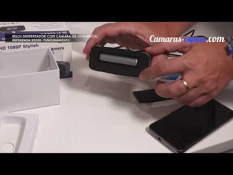 Funcionamiento Del Reloj Despertador Con Sistema De Vigilancia Para Casa 