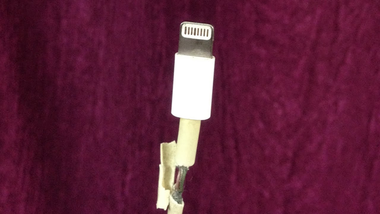How to Fix iPhone iPad Cables the Right Way YouTube