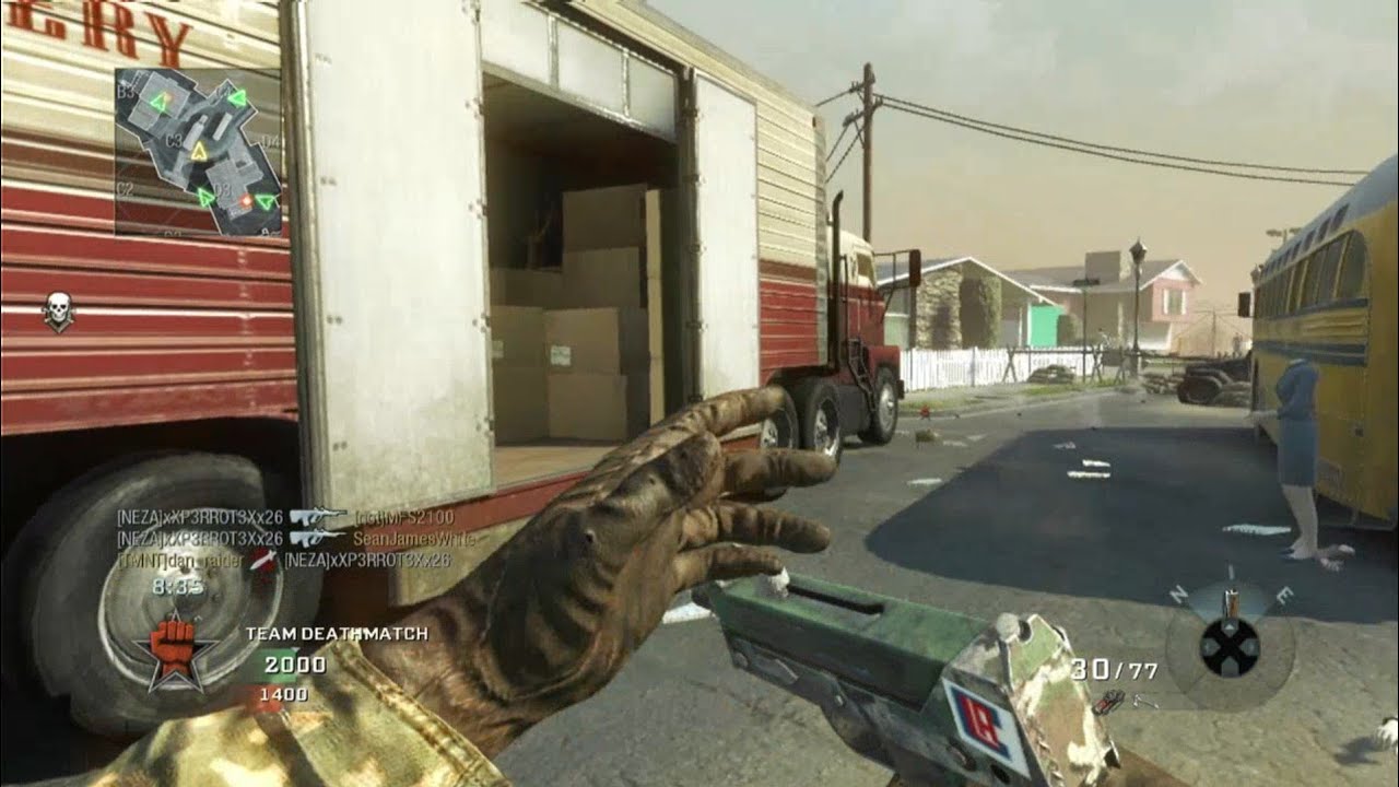 Call Of Duty Black Ops 1 TDM on Nuketown (PS3)