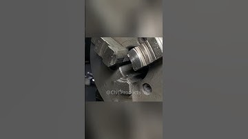 CNC production of fluoroplastic bushings for the restoration of metal bushings #processing #cnc