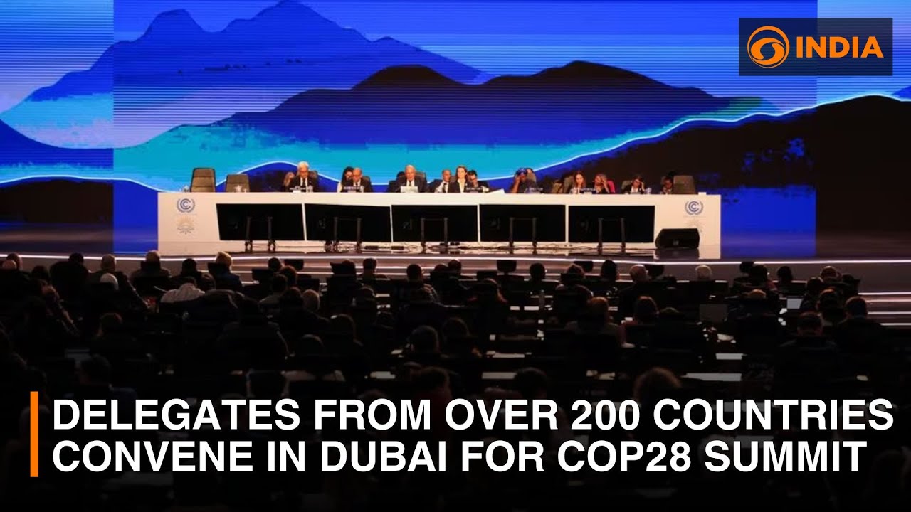 DD India Live | Delegates from over 200 countries convene in Dubai for ...