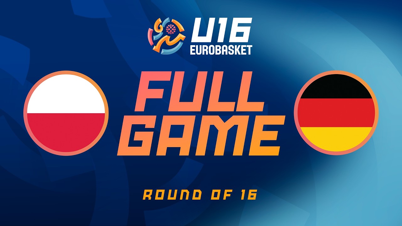 Round of 16 | Poland v Germany | Full Basketball Game | FIBA U16 Women's EuroBasket 2026