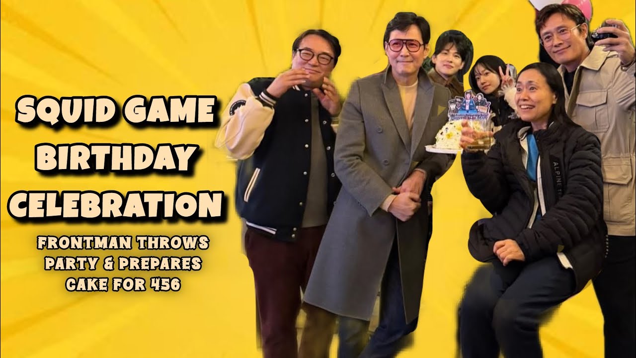 😱😱Lee Byung-hun Hosts sweet Bday Party for Lee Jung-jae 😍♥️| Full Video😱| Squid Game 2 🎉 