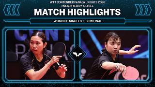 Hitomi Sato vs Sachi Aoki | WS SF | #WTTPanagyurishte 2026