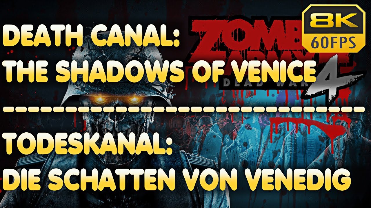 Zombie Army 4 Dead War | Death Canal | The Shadows of Venice | Difficulty Hard