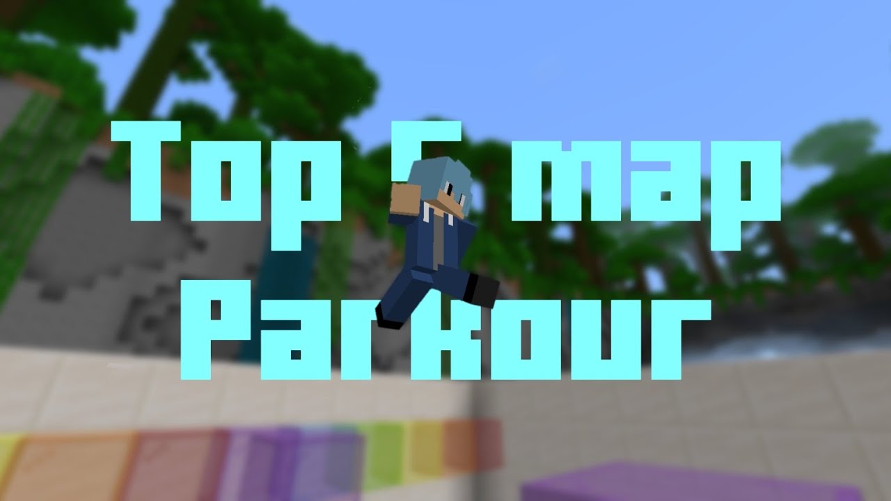 top 5 map parkour mcpe yanh seru dan keren! - YouTube