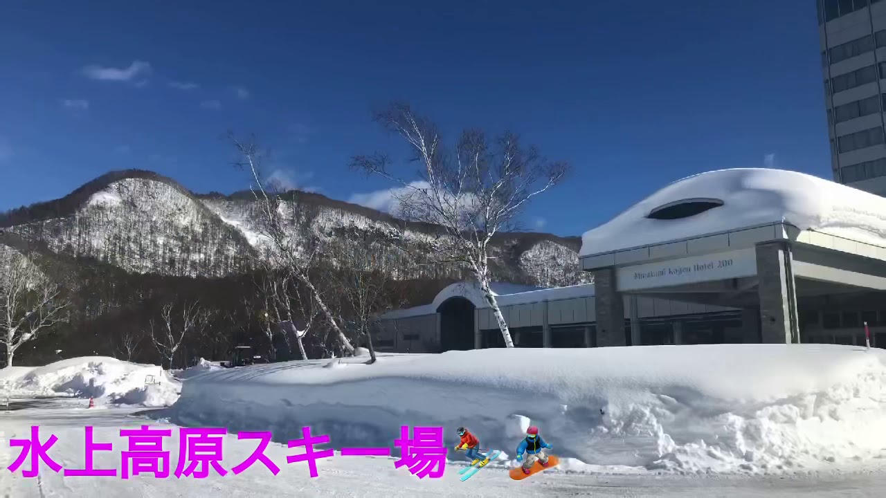 リゾート スキー 水上 高原