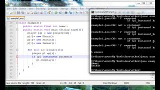 Abstract Class and instance of in Java Programming (Hindi)