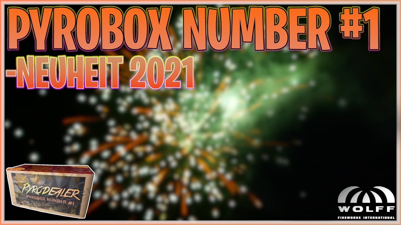 PYRODEALER PYROBOX NUMBER #1 | Feuerwerk Neuheiten 2021/22