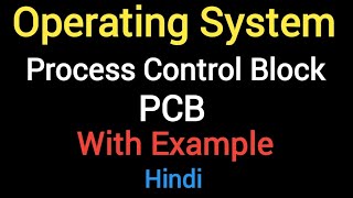 Lec-08 ​What is Process Control Block (PCB)? | Structure & Fields in OS