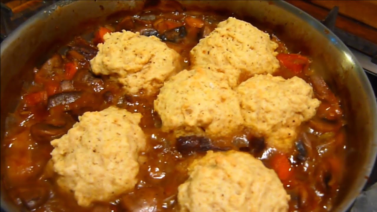 Beef and Mushroom Casserole with Mustard Dumplings YouTube